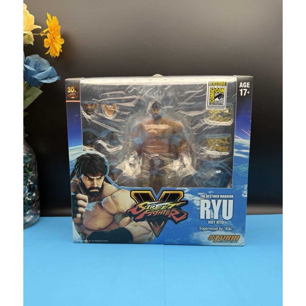 Storm Collectibles Street Fighter V‎ Hot Ryu Figure SDCC 2017 Exclusive